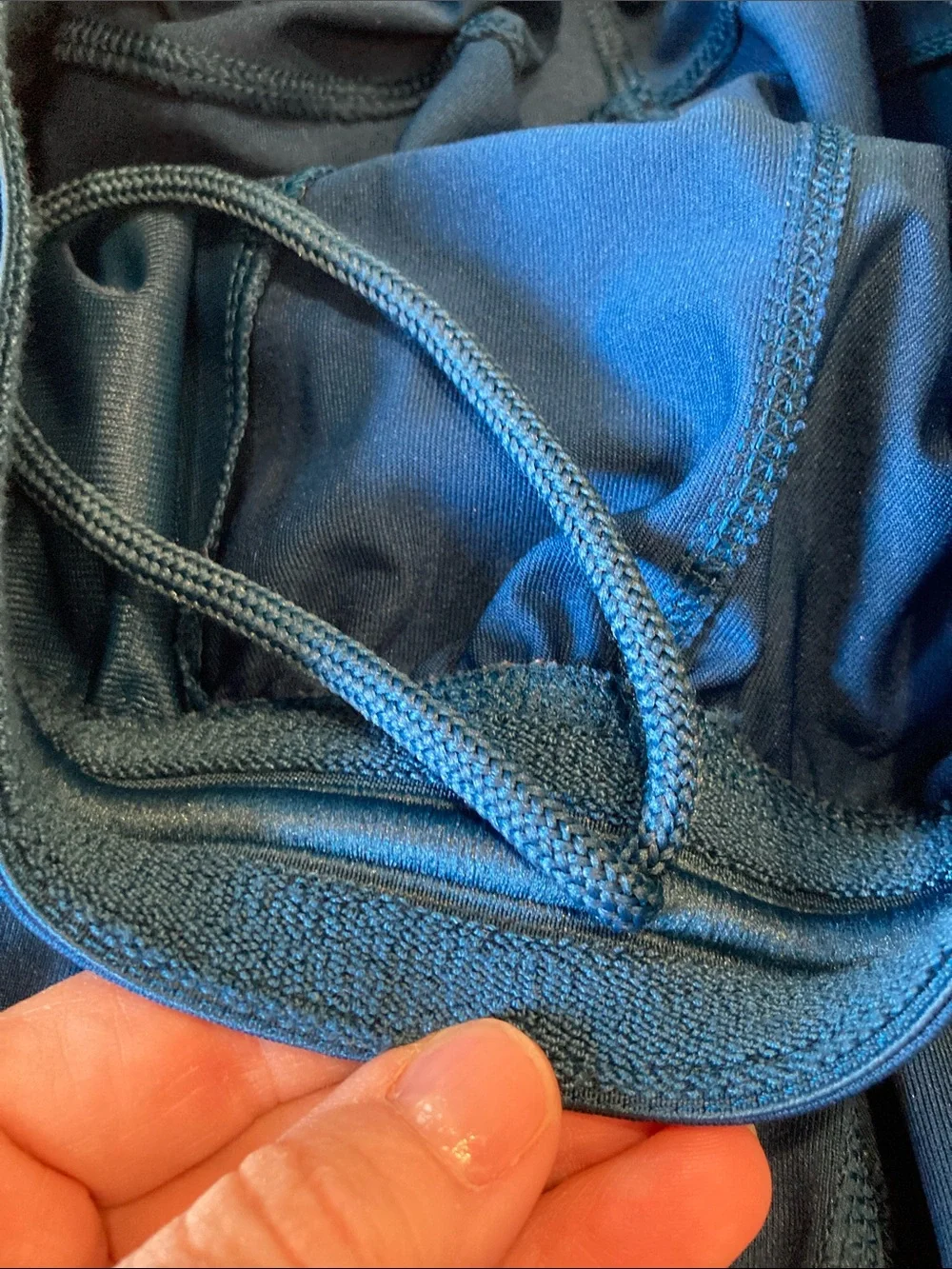 Mens Adidas ClimaLite teal blue green athletic shorts size S